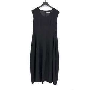 IVAN GRUNDAHL Midi Cocoon Dress Black 38, M, 8/10